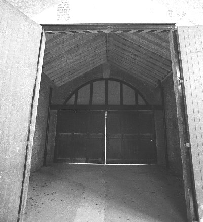 Alternate (north-facing) entrance