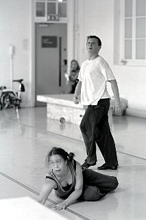 Hamlet Rehearsal, August 2003