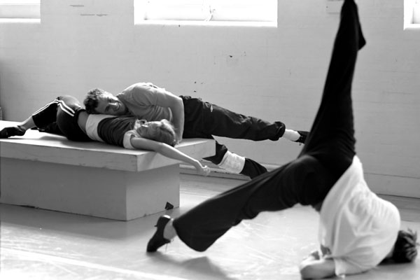 Hamlet rehearsal, August 2003