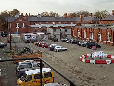 Drill Hall viewed from Upper Pembroke, looking W