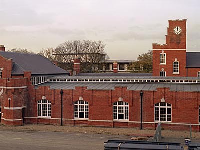 Drill Hall viewed from Upper Pembroke, looking N