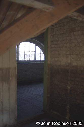 Tower room prior to conversion for plant room