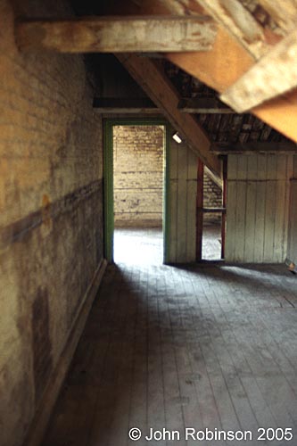 Tower room prior to conversion for plant room