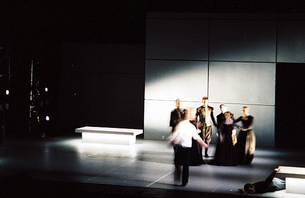 Production of Hamlet at South Bank, April 2003
