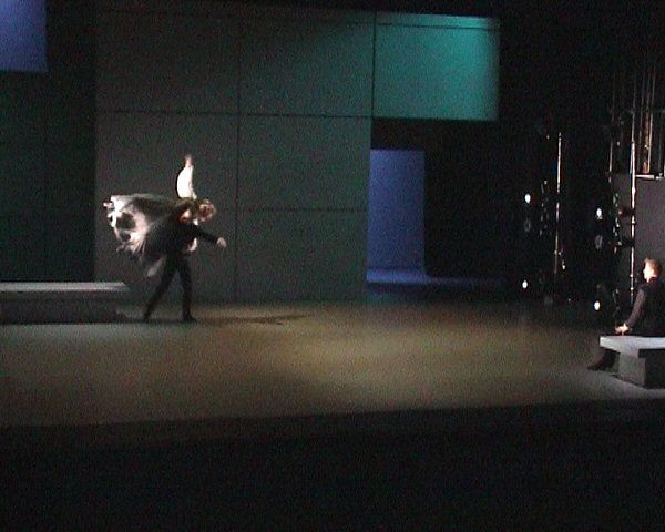 Production of Hamlet at South Bank, April 2003