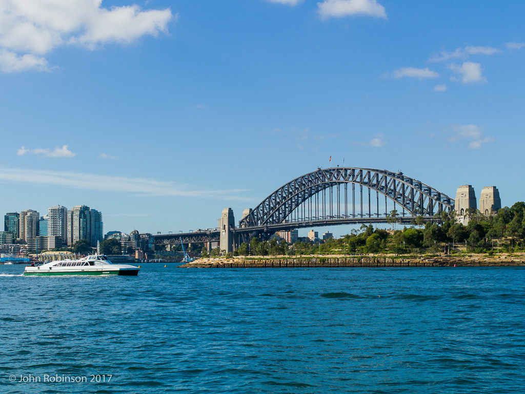 Sydney Harbour from a ferry